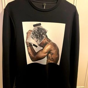 Neil Barrett Tattooed Sculpture Sweatshirt